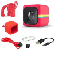 Polaroid Cube Act II - HD 1080p Mountable Weather-Resistant Lifestyle Action Video Camera & 6MP Still Camera w/ Image Stabilization, Sound Recording, Low Light Capability & Other Updated Features