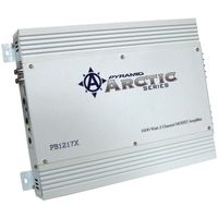 Pyramid PB1217X Car Amp Arctic Series 2 Ch MOSFET 1600W Max Bridgeable Consumer Electronics Accessories