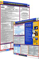 Osha4less North Dakota State and Federal Labor Law Poster (ND-CB)