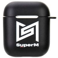 Cianowegy Kpop SuperM Taemin Baekhyun Taeyong Airpods Case Accessories Shockproof Case Cover Portable & Protective Silicone Skin Cover Case for Apple Airpods(SuperM)