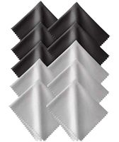 Microfiber Cleaning Cloth - 10 Pack 10x10 Inch Cleaning Cloths Suitable for Lens, Glasses, iPad, iPhone, Mac, Mobile Phone, Tablet Computer, Laptop, Glasses, Jewelry