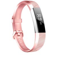 Tkasing Bands Compatible with Fitbit Alta HR and Fitbit Alta, Newest Sport Wristbands with Secure Metal Buckle for Fitbit Alta HR/Fitbit Alta