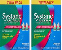 Systane Ultra Lubricant Eye Drops, .33 fl oz (10 ml) (4 Bottles Total)