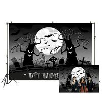 halloween backdrop for walls photography cloth photo halloween tablecloth scary photo booth props decoration photo background gw art decor 6.5by5ft