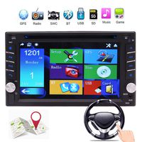 EinCar Double 2 Din in Dash Car DVD Player Car Stereo GPS Navigation Autoradio Bluetooth Car Radio 6.2 inch Touchscreen Support SWC USB SD MP3 FM AM RDS AUX in Video Head Unit Rear Camera Input
