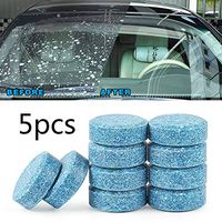 5pcs Car Windshield Clean Washer Tablets Side Rear Window Cleaning Solid Wiper Cleaning Tool