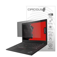 Celicious Privacy 2-Way Anti-Spy Filter Screen Protector Film Compatible with Lenovo ThinkPad L480 (Non-Touch)