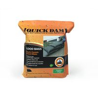 QUICK DAM FLOOD BAGS - 12" x 24" x 3.5" high ( Box of 20 )