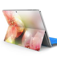 igsticker Ultra Thin Premium Protective Back Stickers Skins Universal Tablet Decal Cover for Microsoft Surface Pro 4/ Pro 2017/ Pro 6(2018 Released) 001990 Flower　Flour　Colorful