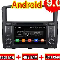 ROADYAKO for Mitsubishi Pajero 2006 2007 2008 2009 2010 2011 2012 Android 9.0 Car Radio Stereo with GPS Navigation 3G WiFi Mirror Link RDS FM AM Bluetooth AUX Multimedia Audio Video