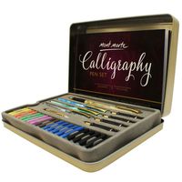 Calligraphy Pens Set by Mont Marte, Best Calligraphy Set for Beginners&Kids-33Pieces-2Pack, Includes Calligraphy Pens, Calligraphy Nibs, Ink Cartridges, and Exercise Workbook