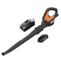 WORX WG545.6 20V 2.0Ah Cordless AIR Leaf Blower Battery and Charger Included