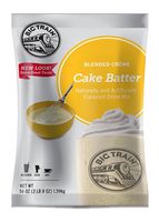 Big Train Blended Creme Mix, Cake Batter, 3.5 Pound