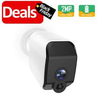 SMONET Wireless Security Camera, Battery Security Camera, 1080P Full HD Wire-Free IP Security Camera, Indoor Home Surveillance Camera with Two-Way Audio, Night Vision, Motion Detection Support TF Card