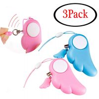 Affordable 2Pack Personal Alarm, SOS Emergency Alarm with Loud Volume, Rip Cord Activation, Batteries Included, Safety Self Defense for Women Kids Girls Elderly Persons Save Himself