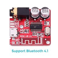 Bluetooth 4.1 Amplifier Module, Mini MP3 Lossless Decoder Board Car Speaker Amplifier Board WAV+APE+FLAC+MP3