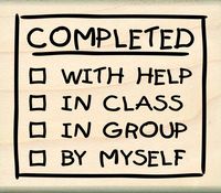 Stamps by Impression ST 0899a Completed - Teacher's Rubber Stamp