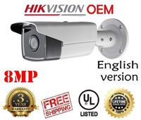 Hikvision(OEM) DS-2CD2T85FWD-I5(NC328-XB) 8MP 4K EXIR Bullet Outdoor Network 4MM