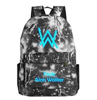 Alan Walker Luminous Backpacks Laptop Bag Bookbag Canvas Backpack for School
