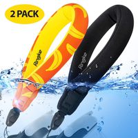 Ringke Floating Strap (2 Pack) Universal Waterproof Float for All Devices: GoPro, Digital Camera, Mobile Phones, and More - Banana+Black