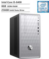 2019 HP Pavilion 590 Desktop Computer PC, 8th Gen Intel Hexa-Core i5-8400, GeForce GTX 1050 2GB, 8GB DDR4 RAM, 256GB SSD, DVDRW, Wireless-AC, Bluetooth, USB 3.1, Windows 10