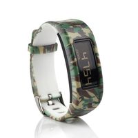 honecumi Replacement Bands Compatible with Garmin Vivofit Wristband Watch Strap for Men & Women-Garmin Vivofit 1 Replacement Watch Band/Strap/Bracelet with Metal Buckle Clip-Free Size