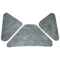 New 1963-64 Galaxie, 500, Country Sedan, Custom Hood Insulation 3 Piece Set (C3AZ-16738A)