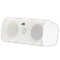 Acoustic Audio AA35CW Indoor Center 3 Way Speaker 400 Watts White Bookshelf