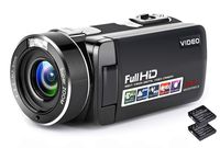 Camcorder Camera Digital Camera 1080P 24.0MP 3.0 inch Touch Screen Video Camera with Remote Control and Two Batteries (B7)
