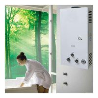 Gas Tankless Water Heater 3.2 GPM 12L Propane Gas (LPG) - Digital Display