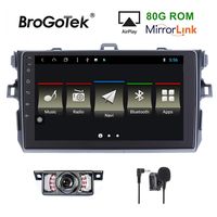 Android 8.1 Car Stereo Head Unit for Toyota Camry Corolla 2006-2011 Car Radio Double Din GPS Navi Navigation 9 Inch IPS Panel Touch Screen Bluetooth Radio SWC 4G WiFi CAM-in (IPS Panel Corolla)
