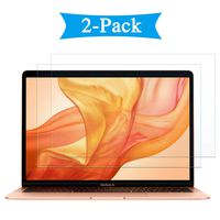 2 Pack Mac 13 inch Screen Protector Compatible with Apple MacBook Air 13 (2017/2016 / 2015/2014-2009) Laptop Air13 Book Bookair AirBook 2-7 th Protective Glass Film
