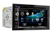Dual Electronics DV526BT Multimedia Detachable 6.2 inch Touchscreen Double DIN Car Stereo with Built-in Bluetooth, CD/DVD, MP3 & microSD Card Players