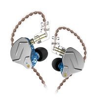 Tenlso KZ ZSN Pro in Ear Earphones, Hybrid Dual Driver KZ Headphones with 3.5mm Audio Plug Detachable Cable