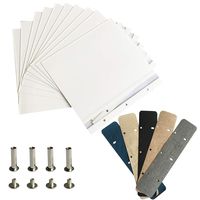 Vienrose Self Adhesive Photo Album Pages Magnetic Scrapbook Expansion Page Refills