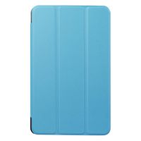 Elaco Compatible with Samsung Galaxy Tab E 9.6 Inch SM-T560, PU Leather Slim Ultra Case Cover(Sky Blue)