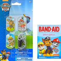 Paw Patrol Children’s Pretend Play Dog Tags with Paw Patrol Adhesive Children’s Bandages