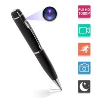 CAMXSW Hidden Pen Camera, Hidden Spy Pen Camera Tech Gadget 1080P High Reslution DVR, Video Camcorder, Webcam, HD Business Portable Spy Pen Camera, Mini Security & Surveillance