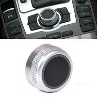 Chrome MMI Control Knob Rotary Menu Navi Cover 4F0919069 For Audi A6 C6 A7