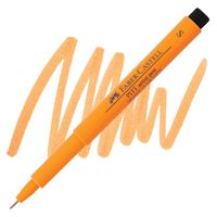 Faber-Castell Pitt Artist Pen, Fineliner - Orange Glaze (113) 0.3mm