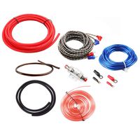 Etopar Car Amplifier Wiring Kit Audio Subwoofer AMP RCA Power Cable AGU FUSE 8 Gauge GA AWG Wire Install Connector Holder Automotive Van