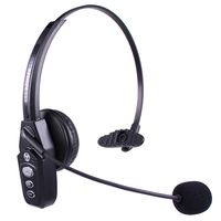 Bluetooth Headset V5.0, Pro Wireless Headset with Noise Canceling Mic for Cell Phone Trucker Engineers Business Home Office