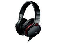 Sony MDR-1ADAC Premium Hi-Res Stereo Built-in DAC Headphones (Black/Red)