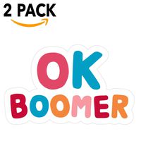 Ok Boomer Vinyl Decal (2-Pack)