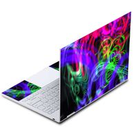 MightySkins Skin Compatible with Google Pixelbook - Neon Splatter | Protective, Durable, and Unique Vinyl Decal wrap Cover | Easy to Apply, Remove, and Change Styles | Made in The USA