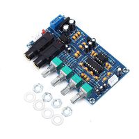 Maluokasa XH-M173 Karaoke Microphone Amplifier Stereo PT2399 AC 12V Dual Power Supply Audio Amplifier Module DIY Sound System Component