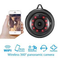 Mini Spy Camera WiFi Wireless Hidden Video Camera,Unine 1080P HD Home Security Cameras,Small IP Nanny Cam with Night Vision/Notifications Push/Remote Control for Car Home Office iOS Android