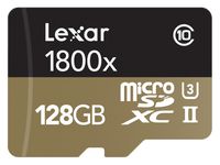 Lexar Professional 1800x 128GB microSDXC UHS-II Card