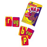 Learning Resources Snap It Up! Phonics & Reading Card Game, 90 Cards Included, Ages 6+