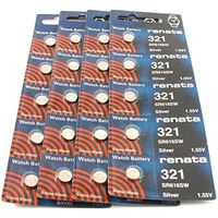 #321 Renata Watch Batteries 20Pcs